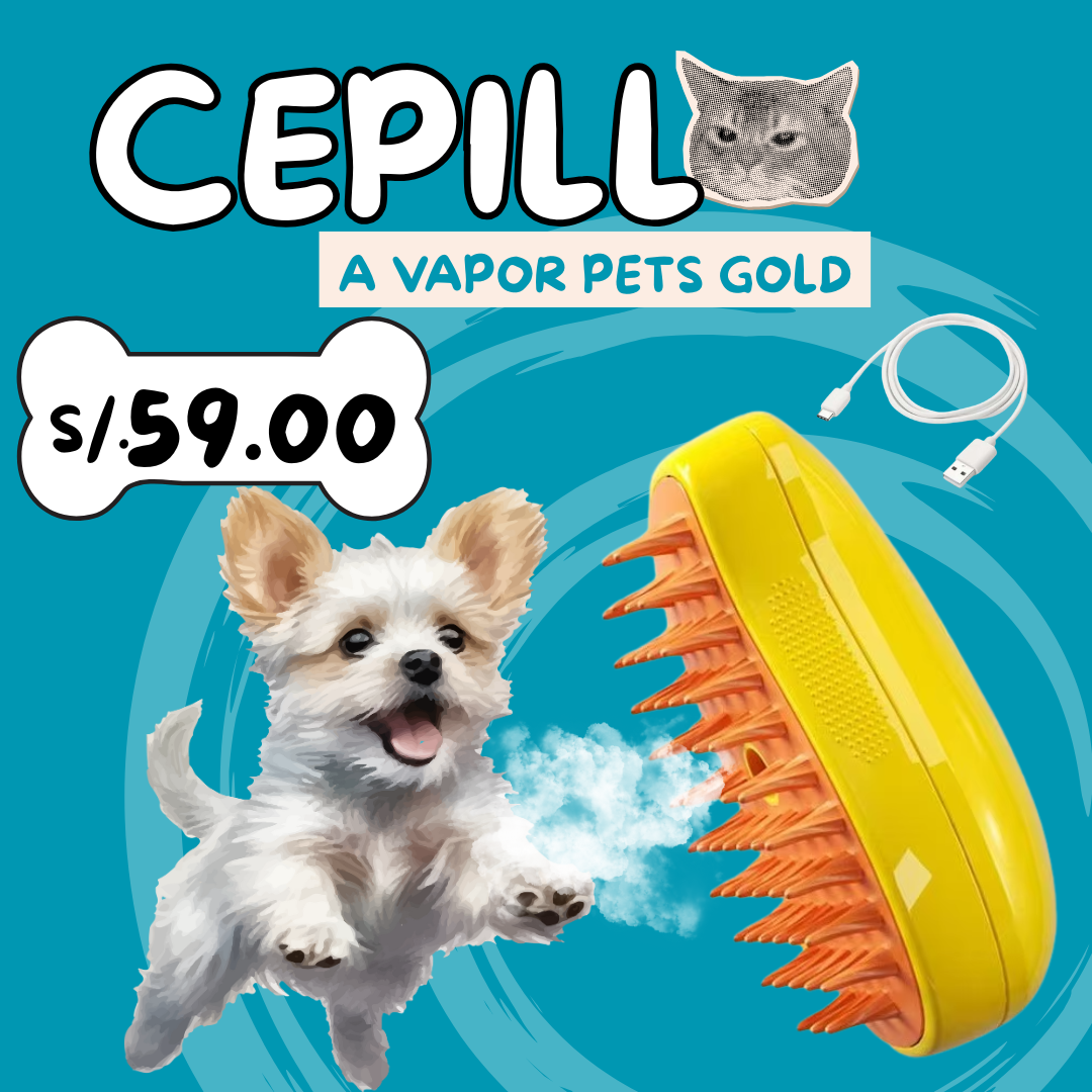 Cepillo De Vapor Para Mascotas